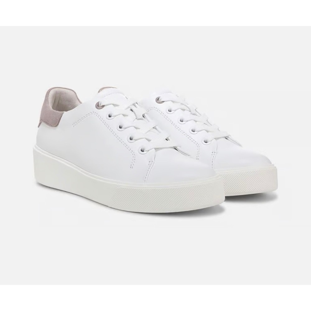 Naturalizer Sneakers Womens 10W White Morrison 2.0 Casual Leather Wide Width